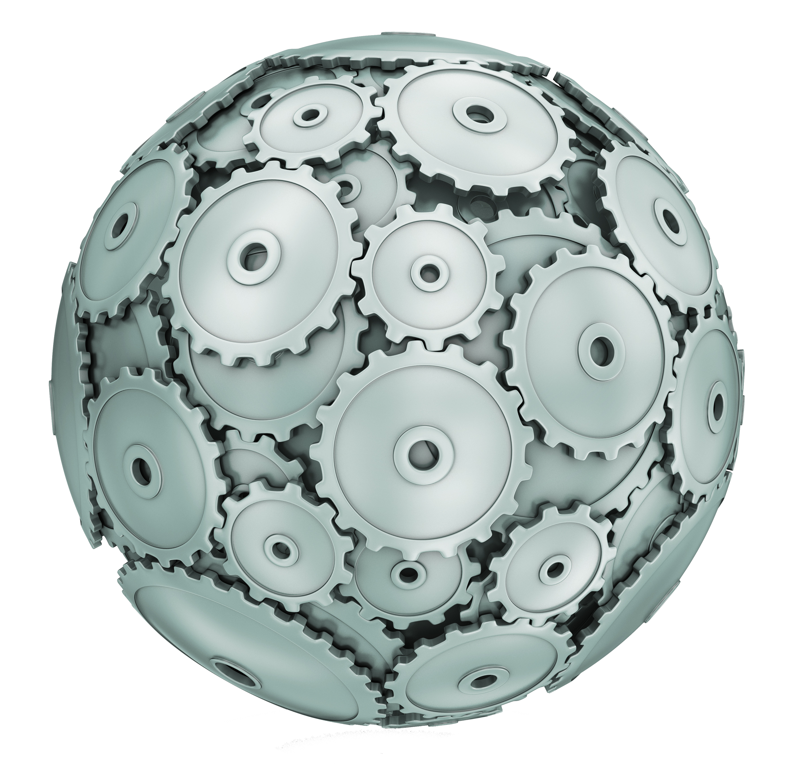 Cog Sphere Graphic